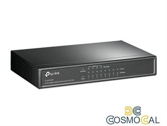 Desktop switch 8 porte gigabit 4 porte PoE 55W TL-SG1008P