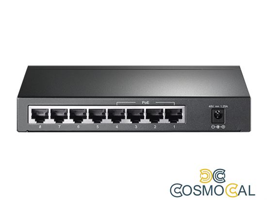 Desktop switch 8 porte gigabit 4 porte PoE 55W TL-SG1008P
