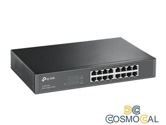 Desktop switch 16 porte Gigabit acciaio TP-Link TL-SG1016D