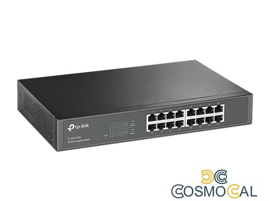 Desktop switch 16 porte Gigabit acciaio TP-Link TL-SG1016D