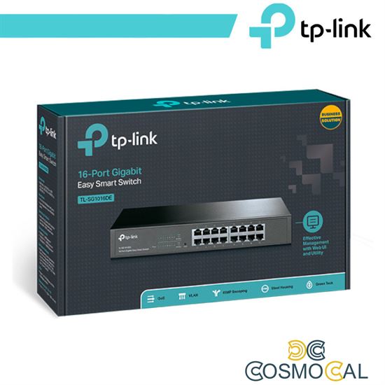 TP-Link Switch Easy Smart 16 Porte Gigabit