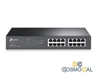 Switch 16 Porte Gbit 8 PoE 110W rack TP-Link TL-SG1016PE