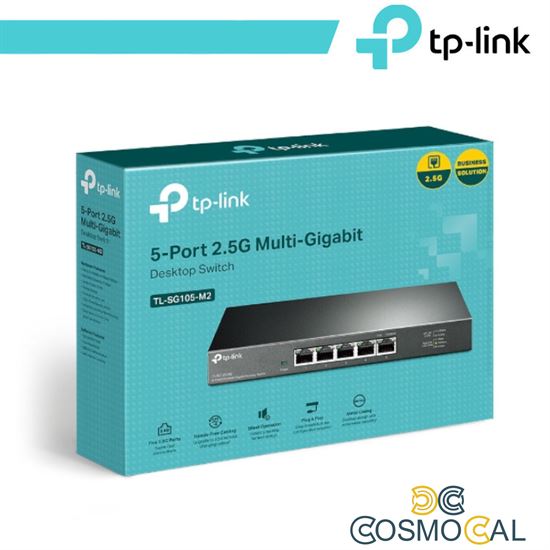 TP-Link Switch Desktop 5 Porte 2.5G - TL-SG105-M2