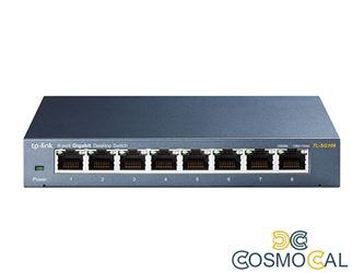 Switch 8 Porte Gigabit 10/100/1000 Mbps Plug & Play TL-SG108