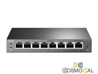 Easy Smart Switch 8 Porte Gigabit con 4 Porte PoE TL-SG108PE