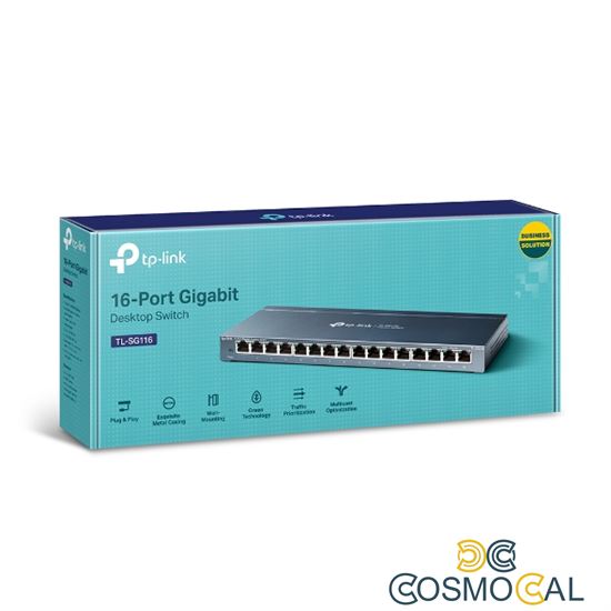 Switch unmanaged 16 porte Gigabit TP-Link TL-SG116