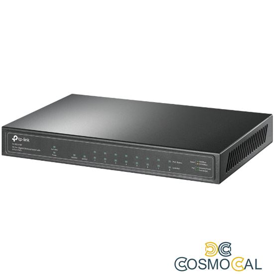 Switch 10 porte Gigabit 8 porte PoE+ 1 SFP TL-SG1210P