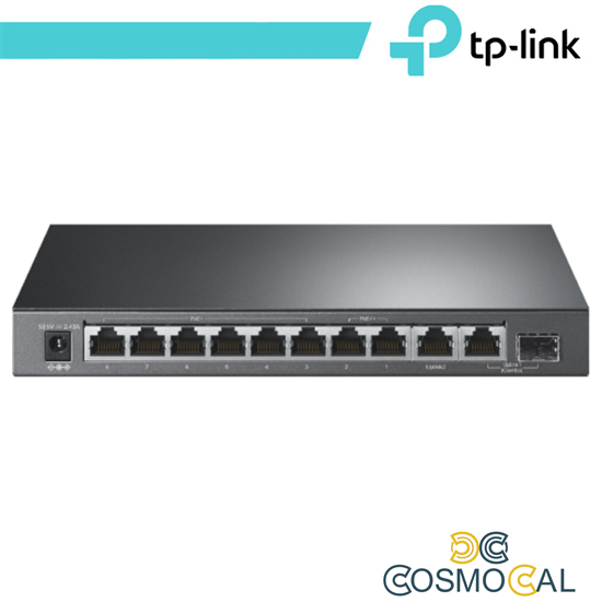 Switch 10 porte Gigabit 6 porte PoE+ 2 PoE++ TL-SG1210PP