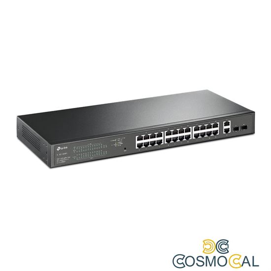 8-Port Gigabit Easy Smart PoE Switch with 24-Port PoE+