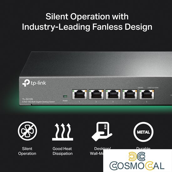 Switch Desktop 5 Porte 10G TL-SX105