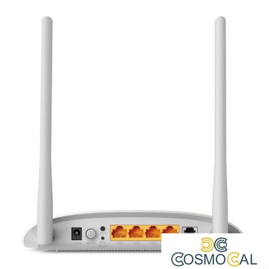 Modem ADSL2+ Wifi N300 4 porte fast ethernet TD-W8961N