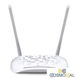 TP-Link Modem Wifi 300Mbps ADSL/VDSL2 FFTH 4 porte 1 USB - TD-W9