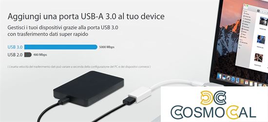 TP-Link Adattatore a una porta da USB-C a USB-A 3.0 - UC400