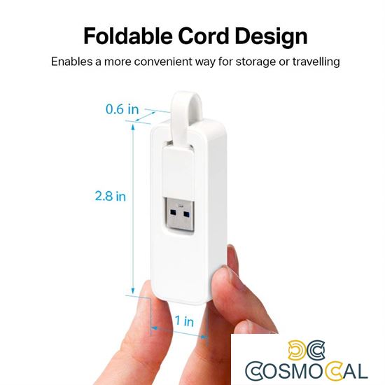 TP-Link  Adattatore di rete da USB 3.0 a LAN 1000Mbps - UE300