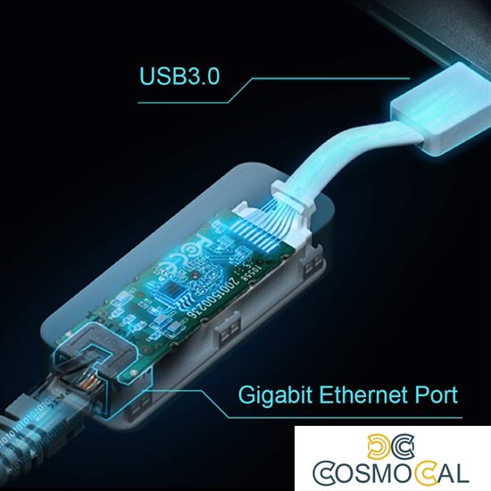 TP-Link  Adattatore di rete da USB 3.0 a LAN 1000Mbps - UE300