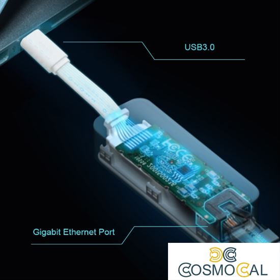 TP-Link Adattatore rete Gigabit da USB 3.0 Type C - UE300C