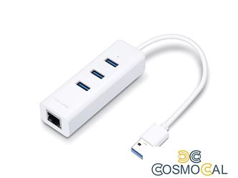 TP-Link Adattatore di rete Gigabit 3 Porte USB 3.0 - UE330