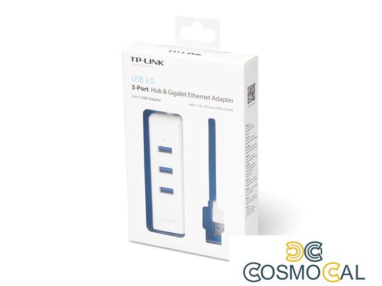TP-Link Adattatore di rete Gigabit 3 Porte USB 3.0 - UE330