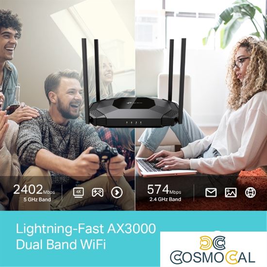 TP-Link Access Point Gigabit Wi-Fi 6 AX3000 - TL-WA3001