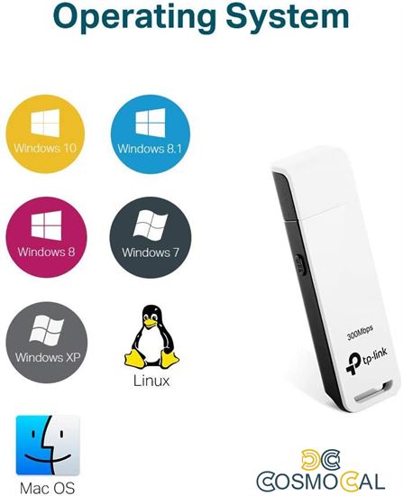 TP-Link Adattatore USB WiFi N300 2 antenne interne - TL-WN821N