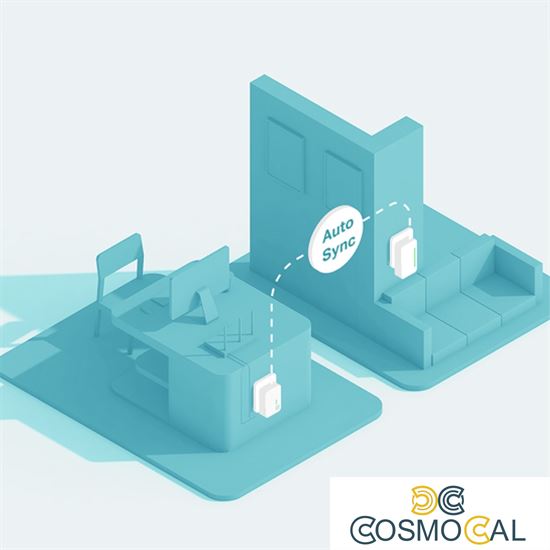 TP-Link Kit 3 powerline AV600 WiFi 300Mbps 2 Porte LAN - TL-WPA4