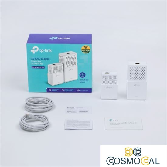 TP-Link Kit 2 powerline AV1000 Wi-Fi AC porta Gigabit - TL-WPA75