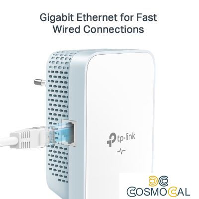 TP-Link Kit Powerline AV1000 + Wi-Fi AC750 con porta Gigabit - T