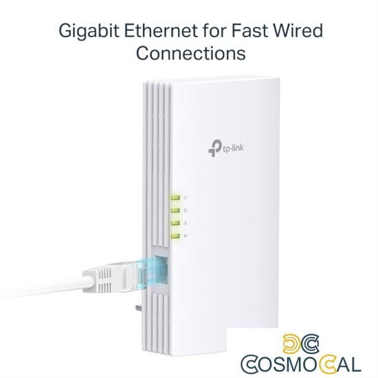 TP-Link Kit Powerline AV1000 Gigabit + Wi-Fi 6 AX1500 - TL-WPA78