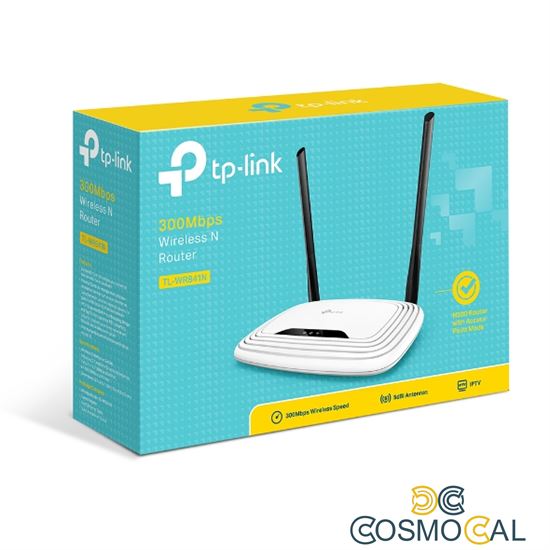 Router Wi-Fi 300Mbps 5dBi 5 porte 10/100M TP-Link TL-WR841N