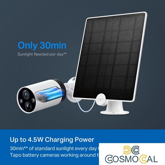 Pannello solare per telecamere smart a batteria Tapo TP-Link