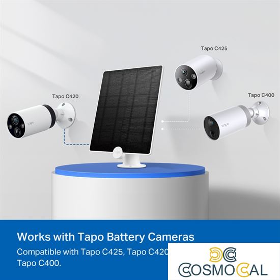 Pannello solare per telecamere smart a batteria Tapo TP-Link
