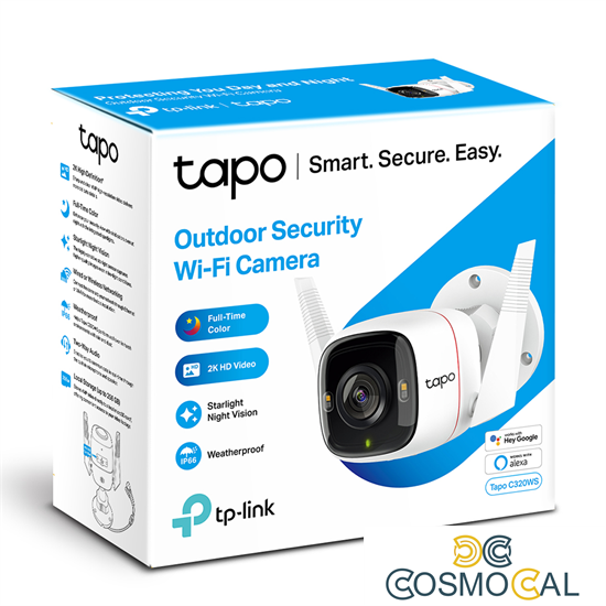 Telecamera di Sorvegl. C230WS 4MP/2.5K Outd. Wi-Fi/Ether Tap