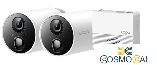 Kit Telecamere Smart C400 wire-free wi-fi a batt +hub Tapo