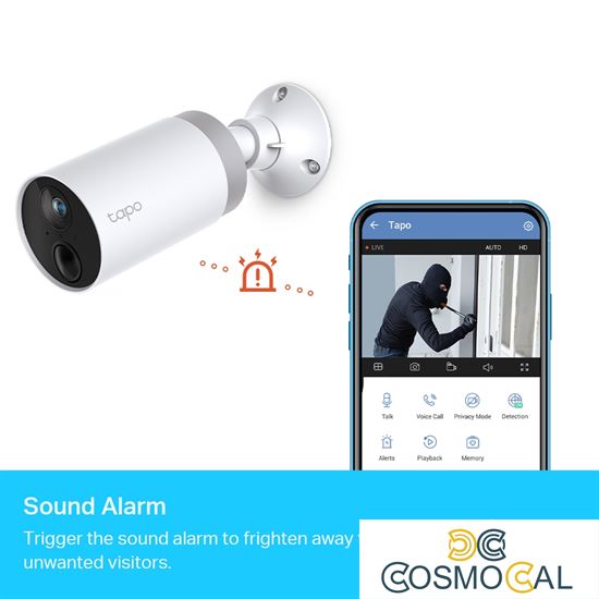 Kit Telecamere Smart C400 wire-free wi-fi a batt +hub Tapo