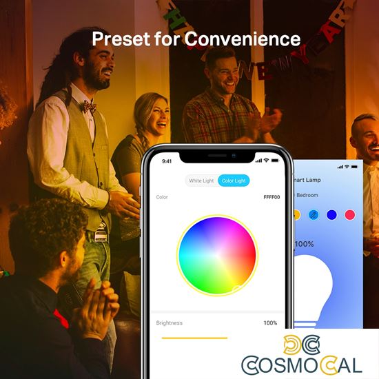 Lampadina LED Smart Wi-Fi multicolore dimm RGB Tapo TP-Link