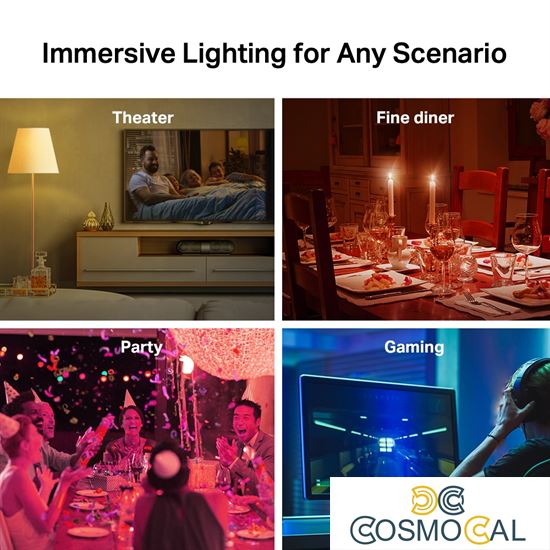 Lampadina LED Smart Wi-Fi multicolore dimm RGB Tapo TP-Link