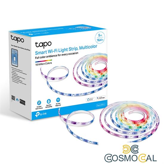 Striscia LED Smart RGB-IC MULTIZONA Wi-Fi 5m Tapo TP-Link