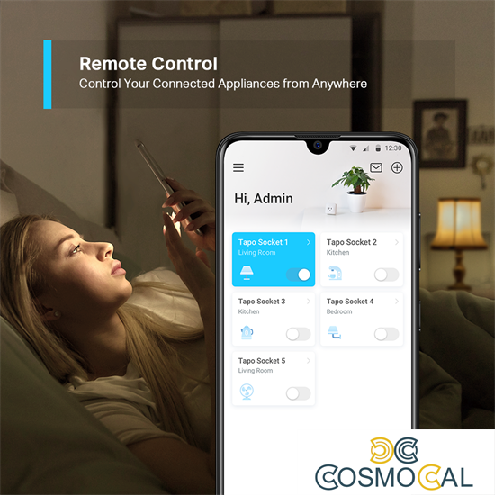 Presa Schuko Smart Wi-Fi P100 Tapo TP-Link