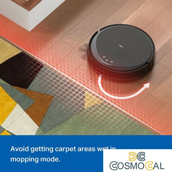 Tapo RV20 Mop MAX Plus Robot Aspirapolvere + Svuotamento automat