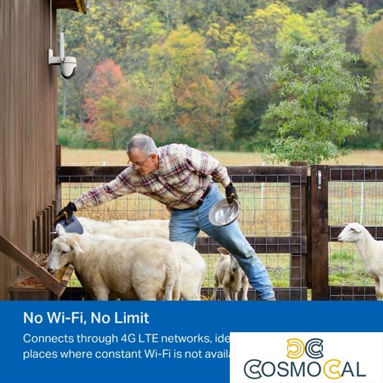 Tapo Telecamera Pan/Tilt Outdoor 4G LTE TC40GW 12V DC