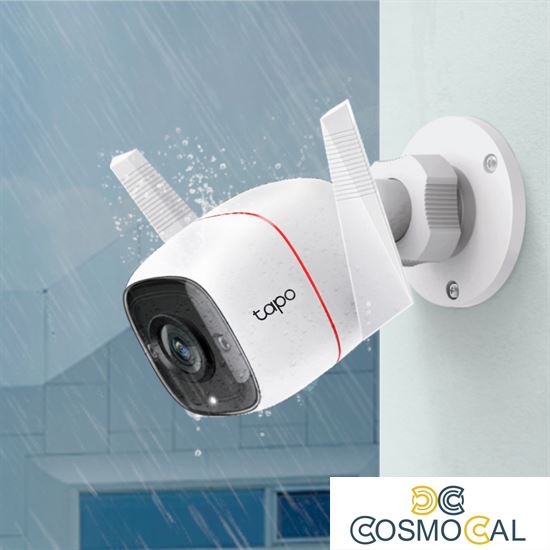 Telecamera di Sorvegl. TC65 2K Outdoor Wi-Fi/Ether Tapo TP-L