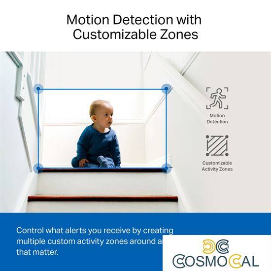 Telecamer sorveg. TC72  2K QHD Smart AI Wi-Fi Pan/Tilt Indoor