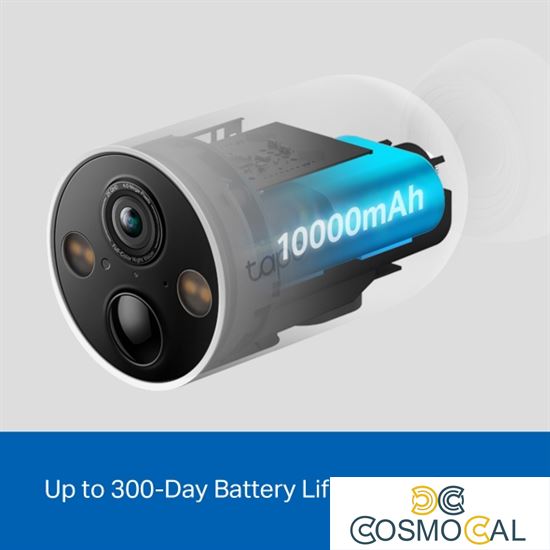 Telecamera a batteria Smart Tapo TC85 2.5K 4Mp