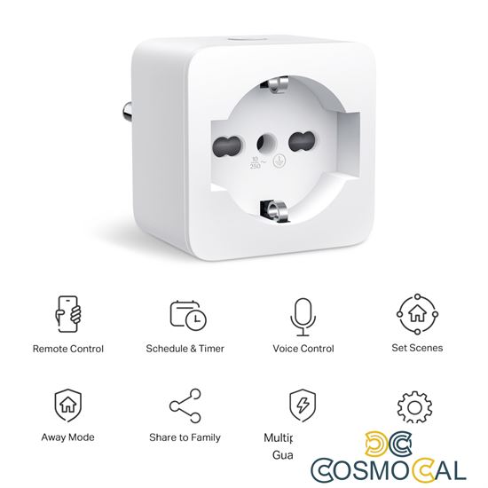 Mini Presa Smart Bipasso ITA Wi-Fi TP10 Tapo TP-Link