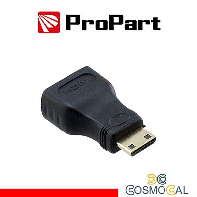 Adattatore Spina HDMI Mini(tipo C)–Presa HDMI(19PIN) dorato