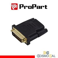 Adattatore Spina DVI Dual Link(24+1)-Presa HDMI(19PIN) dorat