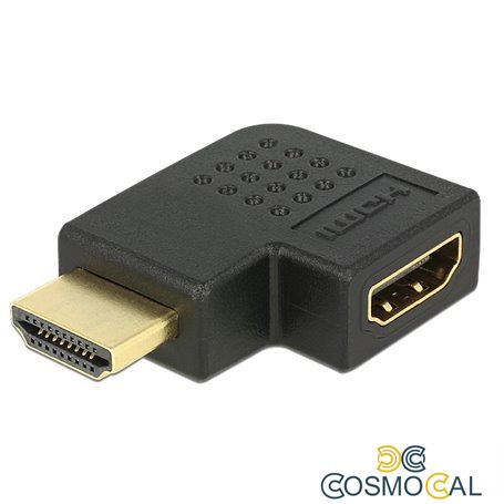 Adattatore piatto Spina HDMI(19PIN) 90°–Presa HDMI(19PIN)dor