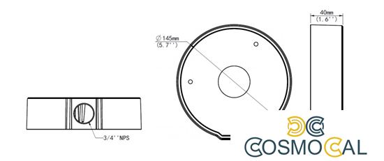 Junction Box per Telecamere UNV  Serie IP323xx