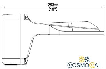 Staffa parete e box per   camere IPC323X  IPC868
