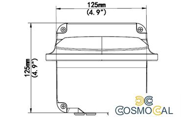 Staffa parete e box per   camere IPC323X  IPC868